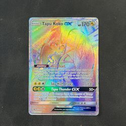 Tapu Koko GX Rainbow