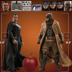 Hot Toys KNIGHTMARE BATMAN AND SUPERMAN