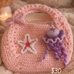 Crocheted  Bag