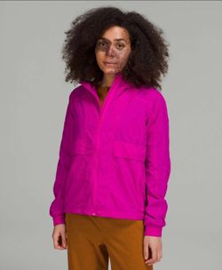 Lululemon Hood Lite Packable Jacket Purple Highlight Sz. 6