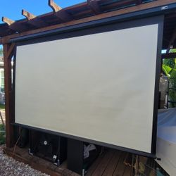 Projector Screen 8'x5' (Powered)