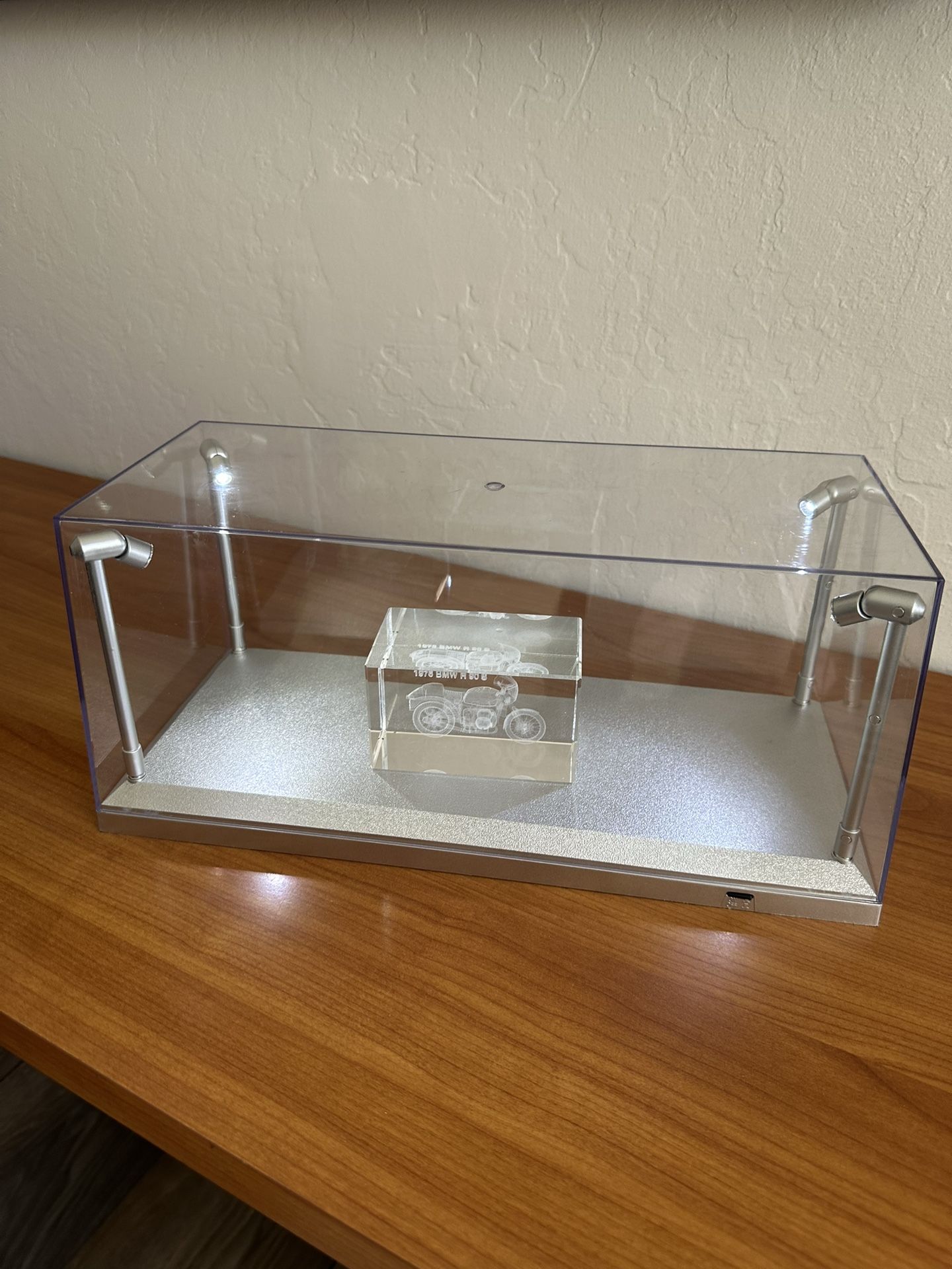 Illumibox display, 14”x6”x6”