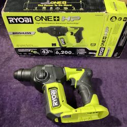 🧰🛠RYOBI ONE+ HP 18V Brushless Compact 5/8” SDS Rotary Hammer-NEW!(Tool Only)-$90!🧰🛠