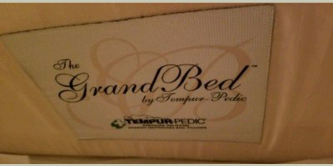 The grand on sale bed tempurpedic