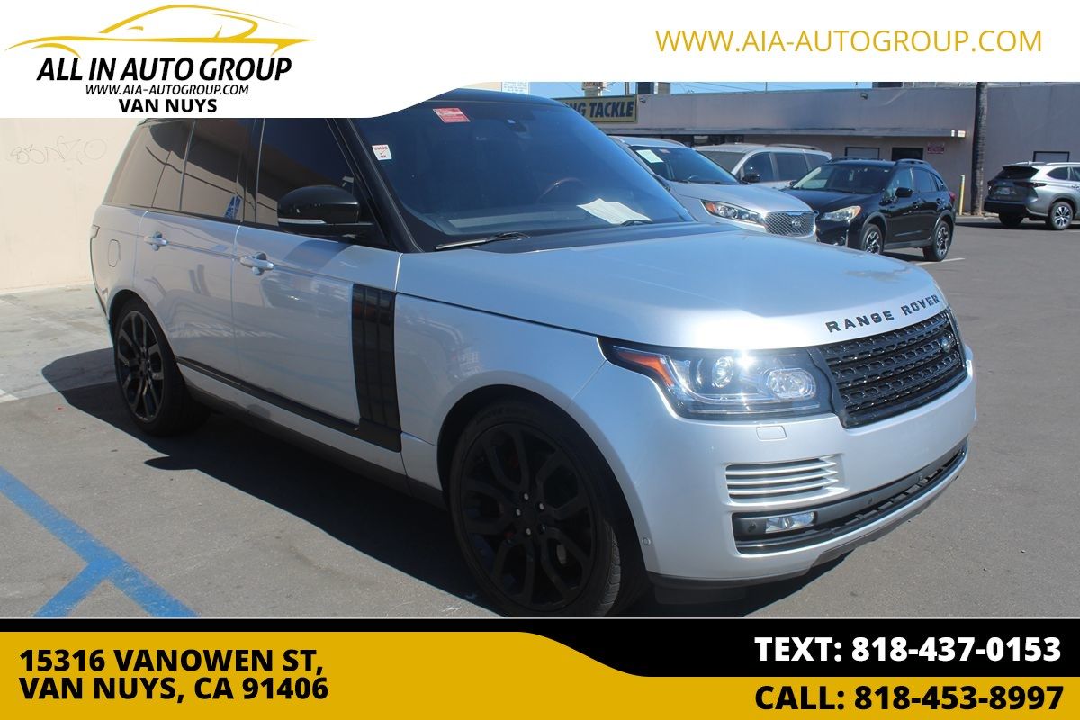 2016 Land Rover Range Rover