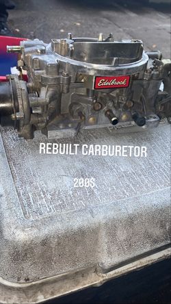 Rebuilt Carburetor 