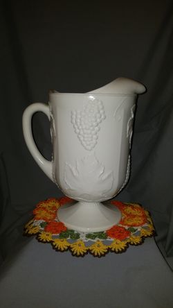 Vintage milk glass