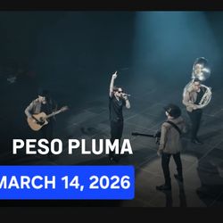 Peso Pluma...2 VIP Lounge Access Passes, 2 VIP, Club Level seat tickets in the first row of Section 203. 1 VIP Parking Pass. $175 each