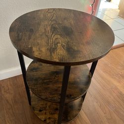 3 Tier End Table