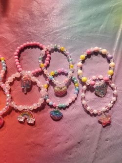 Kids Cute Beaded Bracelets