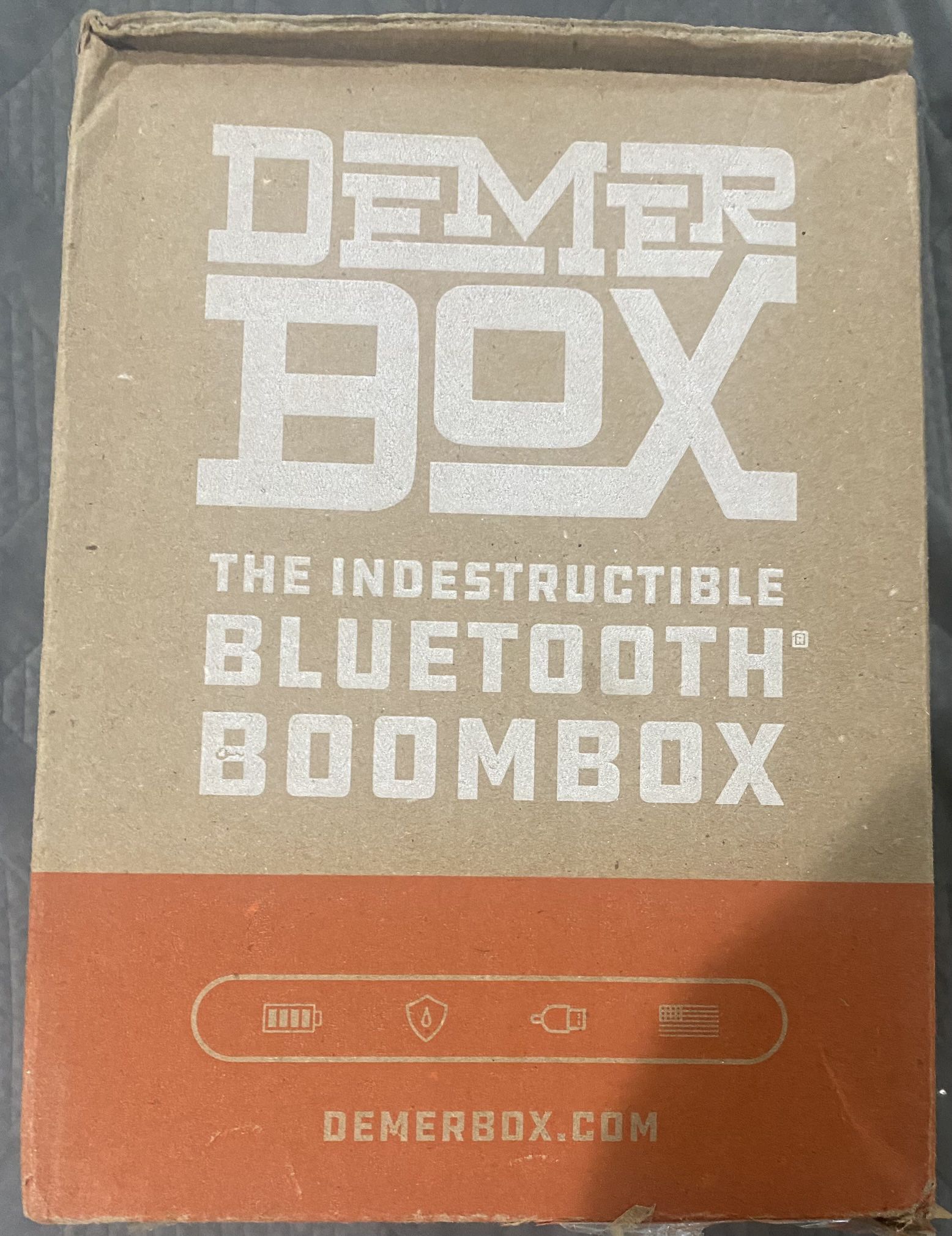 Demer Box The Indestructible Bluetooth Boom Box
