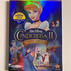 Walt Disney’s CINDERELLA II Dreams Come True (2007 DVD) Special Edition, Three Magical Tales, Includes Slipcover, Kids Family Movie *Brand New/Sealed*