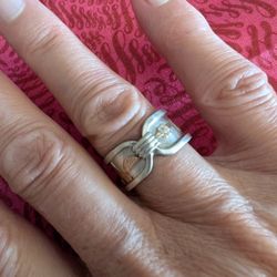 Hieroglyphic Sterling Ring - Size 7 