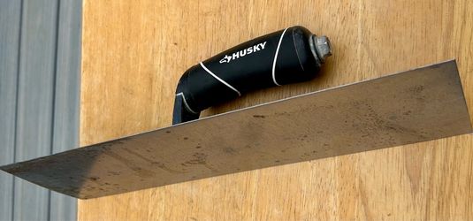 Husky 14 in. x 4 in. Pro Finishing Trowel