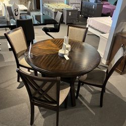 Brown 5PC Dining Room Set