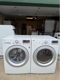 Set Washer & Electric Dryer Lg
