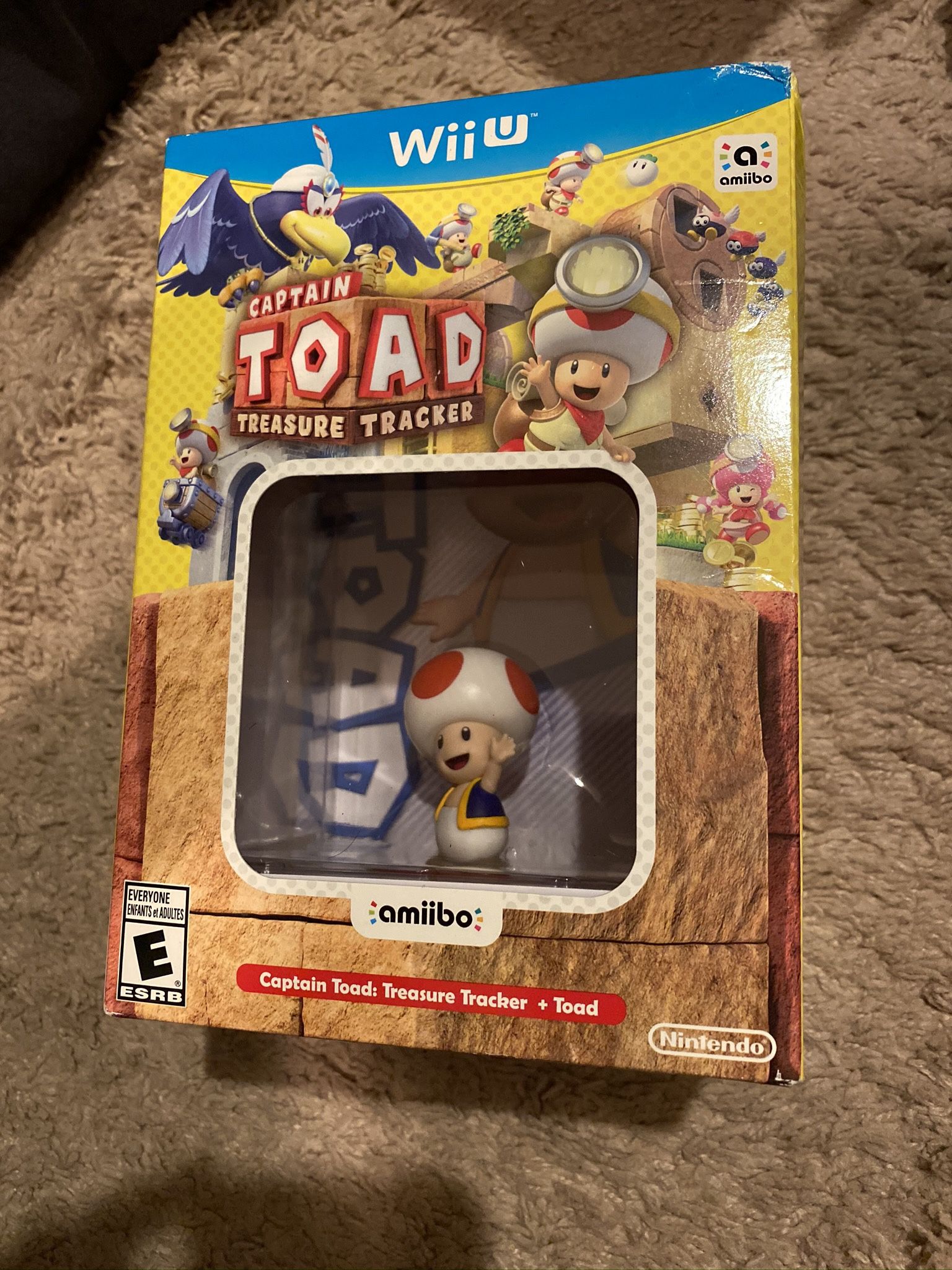 captain toad treasure tracker for nintendo wii u NEW