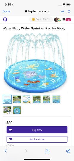 Splash pools 69 in & 130 in