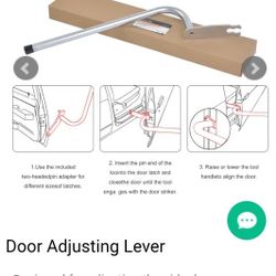 New Door Hinges Adjuster and Alignment Bar WT04C1107
