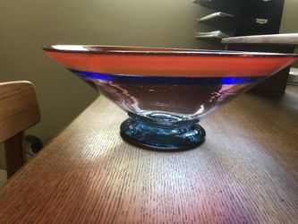 Handblown Glass Vase 