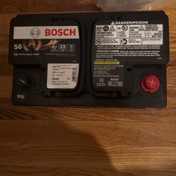 BOSCH S6 HIGH PERFORMANCE AMG BATTERY brand New