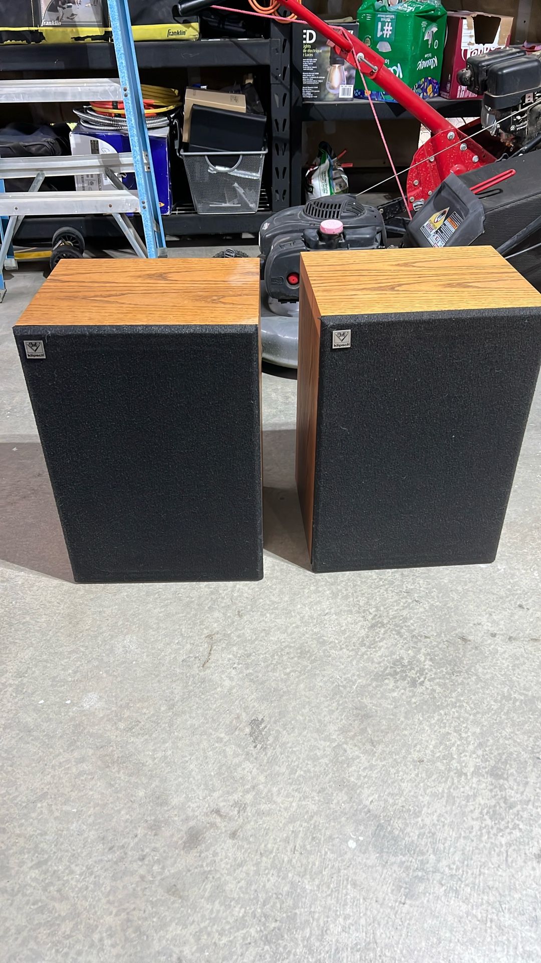 Klipsch shelf speakers