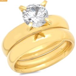 Classic Engagement Ring Set