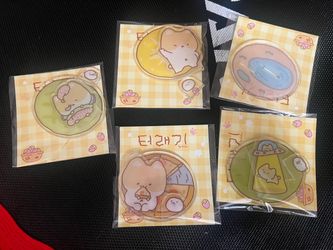Brand New SM Entertainment Teolaegi acrylic standees set of 5
