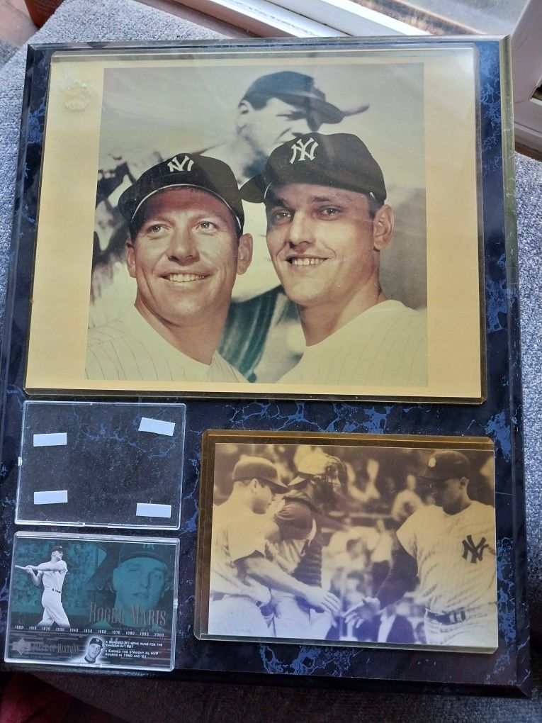 Maris Card And Picture