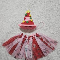 Dog Or Puppy Christmas Outfit Costume New