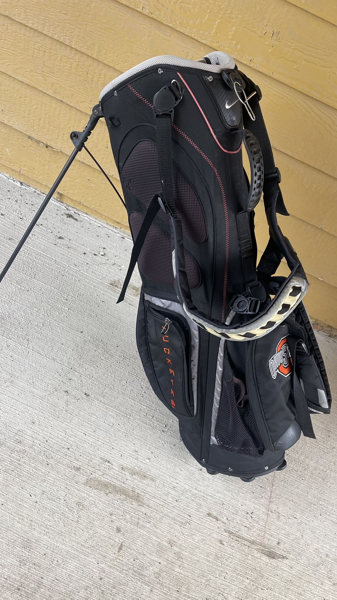 Ohio State Nike Tri POD Golf Bag 