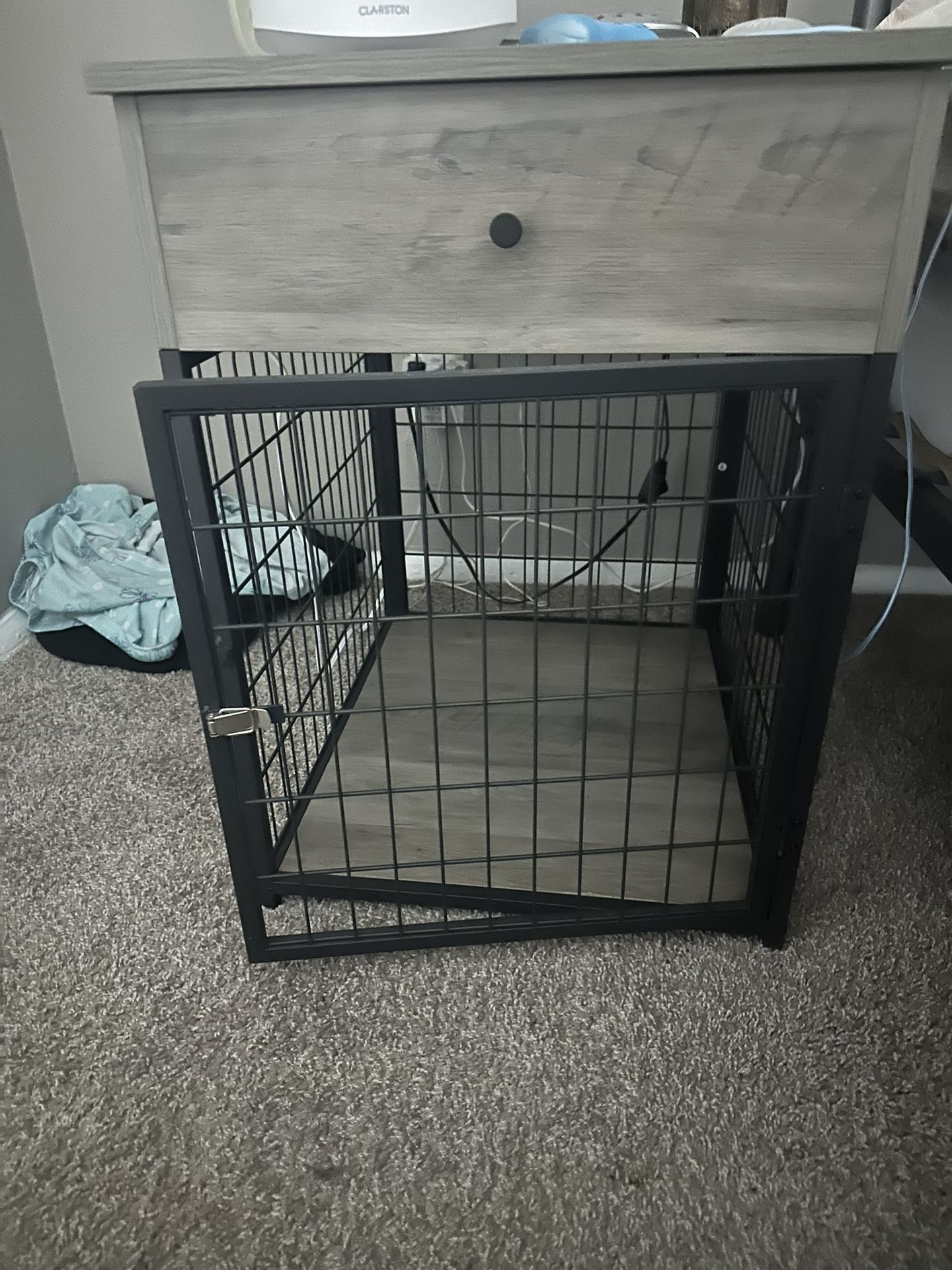 Dog Crate With Top Storage