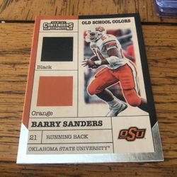 Barry sanders panini contenders