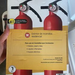 Fire extinguishers