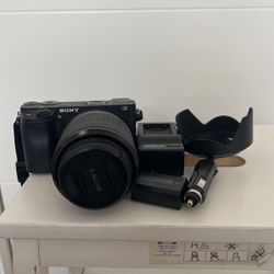 Sony Alpha a6300 Camera With Lens 