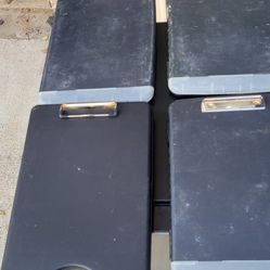 Lot of 4 Job Site Clipboards