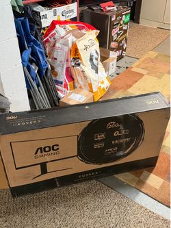 AOC 34” ultra wide curved gaming monitor 200Hz