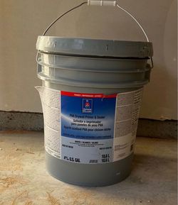 Primer Drywall Interior. Agreeable Gray color. New 5 gallons
