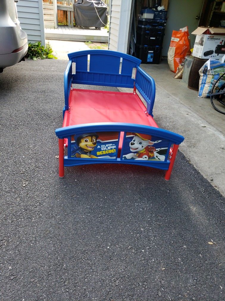 Paw Patrol Toddler Bed