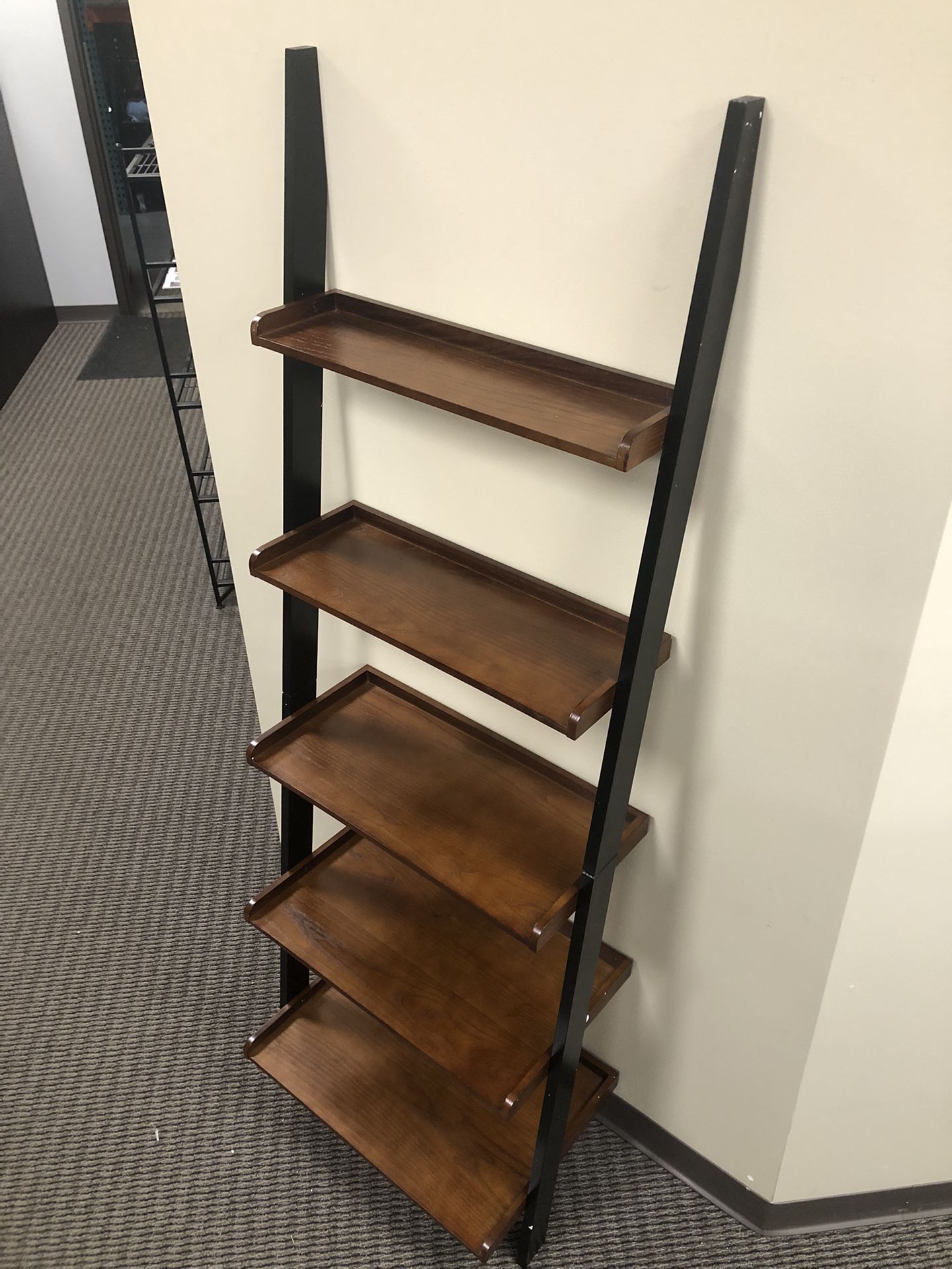 Ladder Bookshelves  / BRAND NEW -10 Colors - Hardwood Construction 