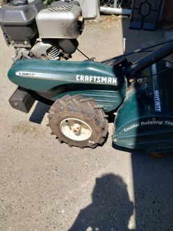 Rototiller 17 "craftsman 6'5hp