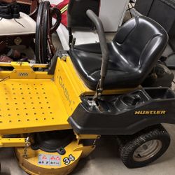 Hustler Zero Turn Mower 34”