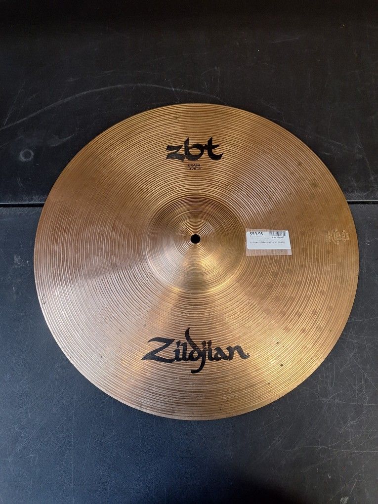 ZILDJIAN ZBT CYMBAL  18"/45 CRASH