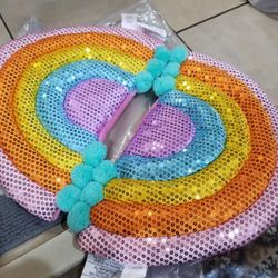 6 Rainbow Coushions All For $20