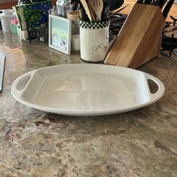 Large Ceriart Ceramic Platter 19 Inch Never used 