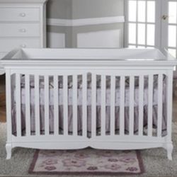 Pali Ancona Forever Crib (1099-WH)