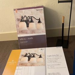 Bath Vanity Bars And Toilet Tissue Stand