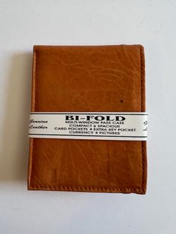 Leather Wallet.