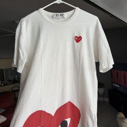 Comme De Garçon Heart Shirt