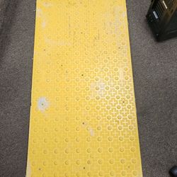 Access Tile Tactile Systems Yellow ADA Tile 4x2 feet